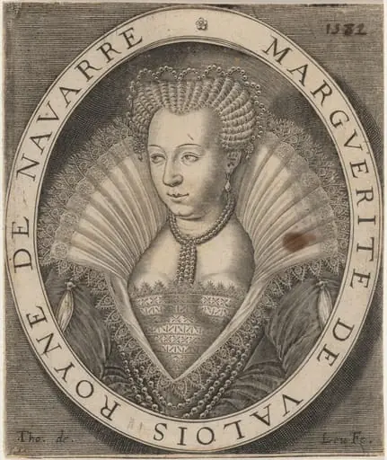 Marguerite de Valois, Wife of Henry of Navarre, by Thomas de Leu