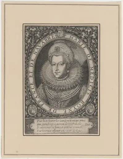 Marie de Medici, Wife of Henry IV of France, by Thomas de Leu