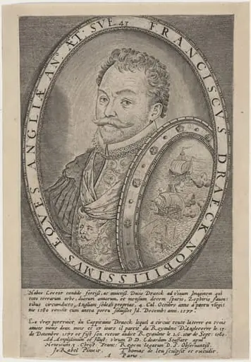 Sir Francis Drake, by Thomas de Leu