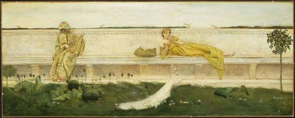 A Garden, by Thomas Dewing