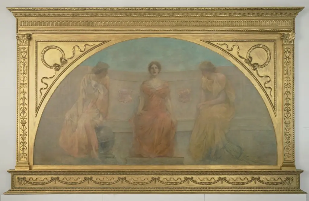 Commerce and Agriculture Bringing Wealth to Detroit, by Thomas Dewing