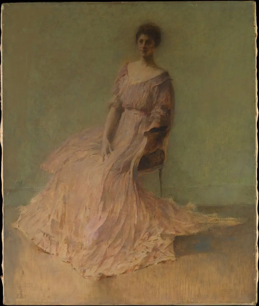 Lilac Dress, by Thomas Dewing
