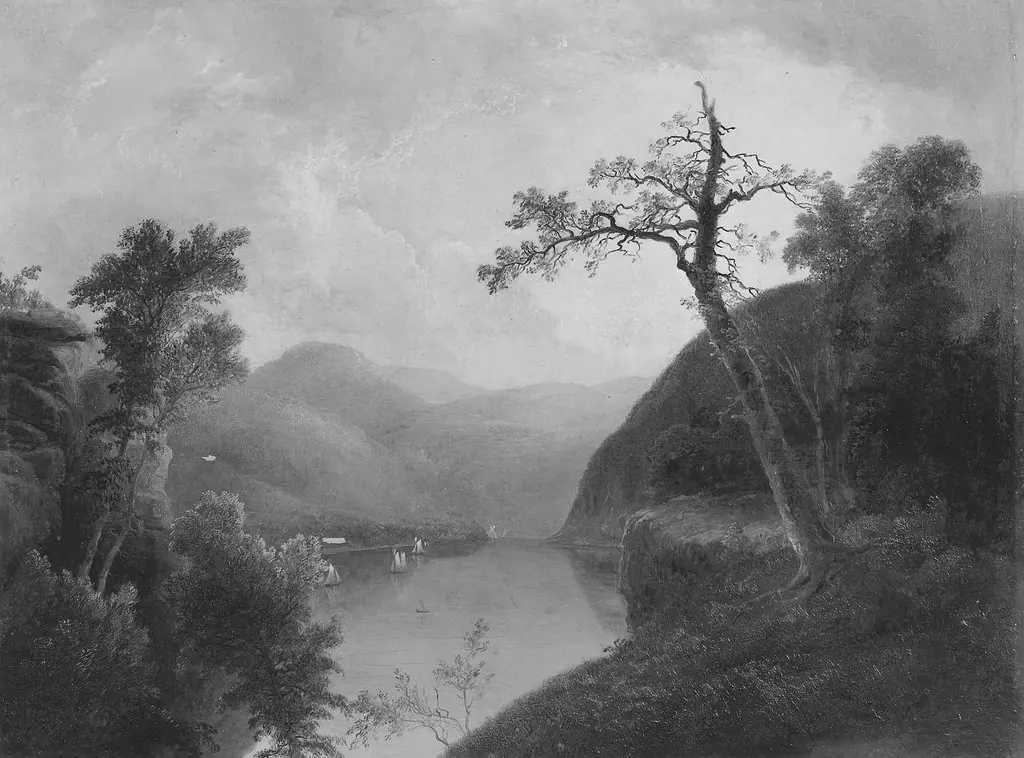 A Lake in a Mountain Valley, by Thomas Doughty