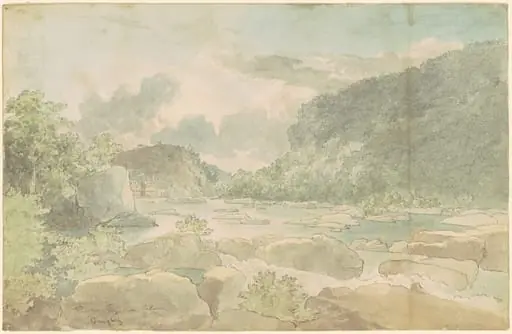 Harpers Ferry from Below, by Thomas Doughty