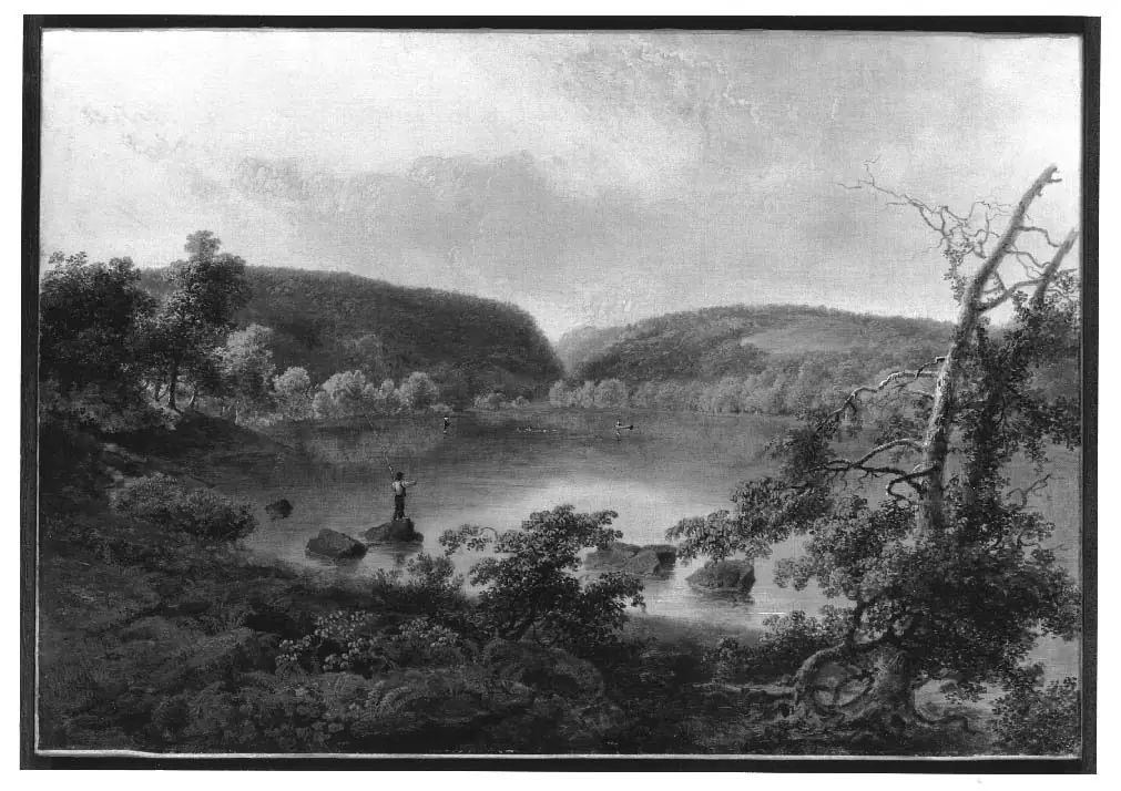 Landscape with Fishermen, by Thomas Doughty