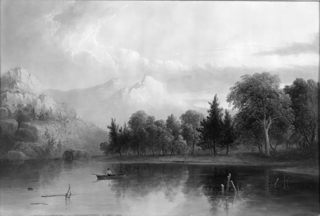 Mountain and Lake, by Thomas Doughty