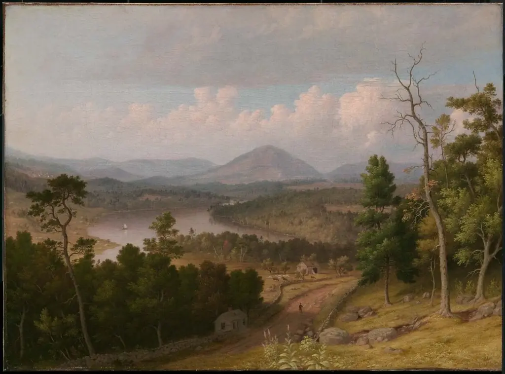 View from Stacey Hill, Stoddard, New Hampshire, by Thomas Doughty