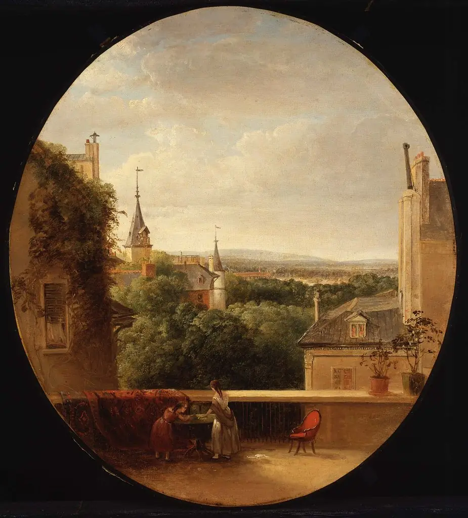 View in Paris, by Thomas Doughty