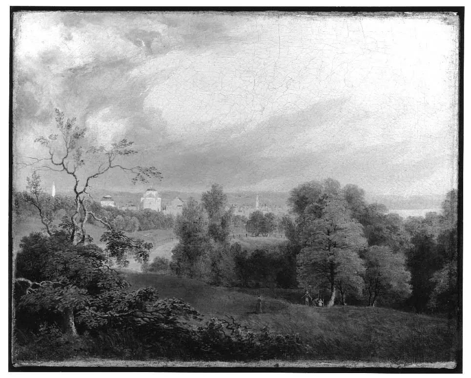 View of Baltimore from Beech Hill, by Thomas Doughty