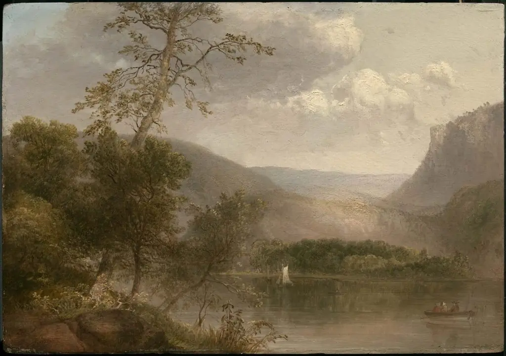 View on a New Hampshire Lake, by Thomas Doughty