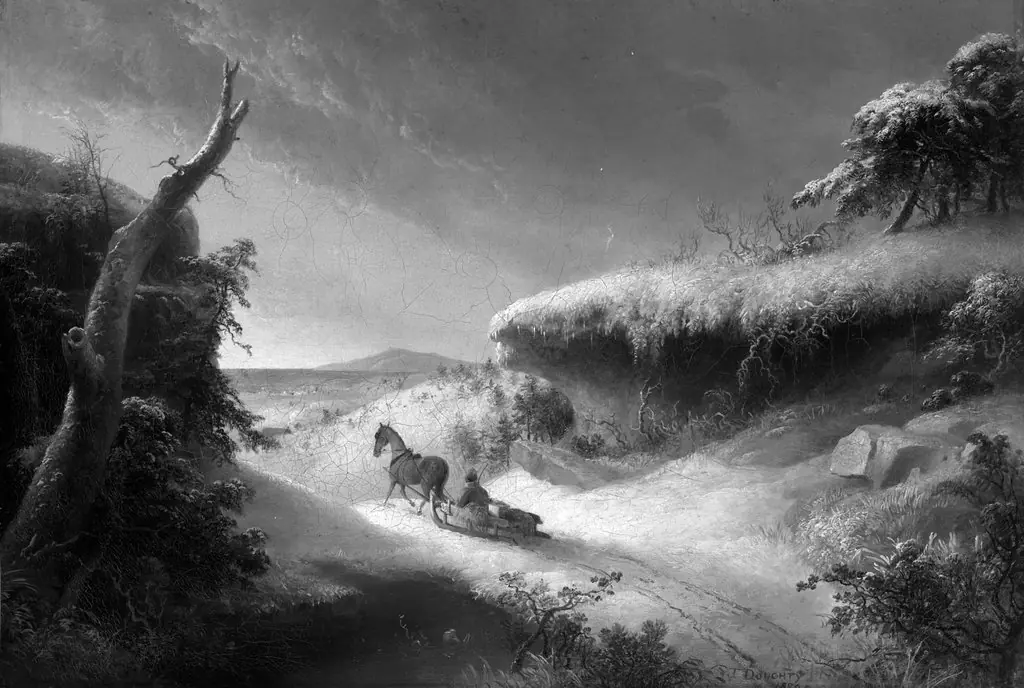 Winter Landscape, by Thomas Doughty