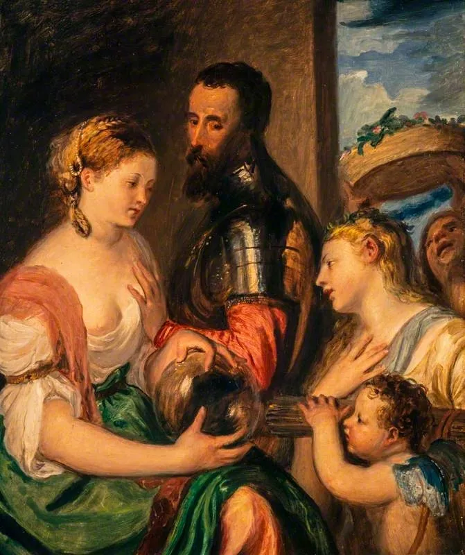 'Allegory of the Marques del Vasto' (after Titian), by Thomas Duncan, oil, 1836