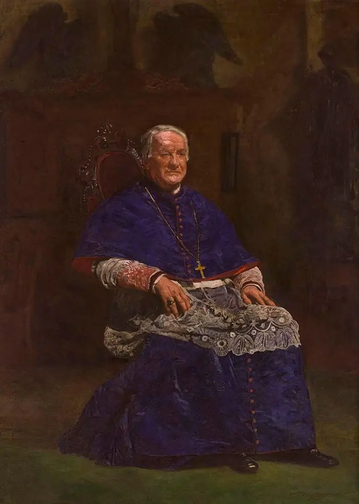 Archbishop James Frederick Wood, by Thomas Eakins