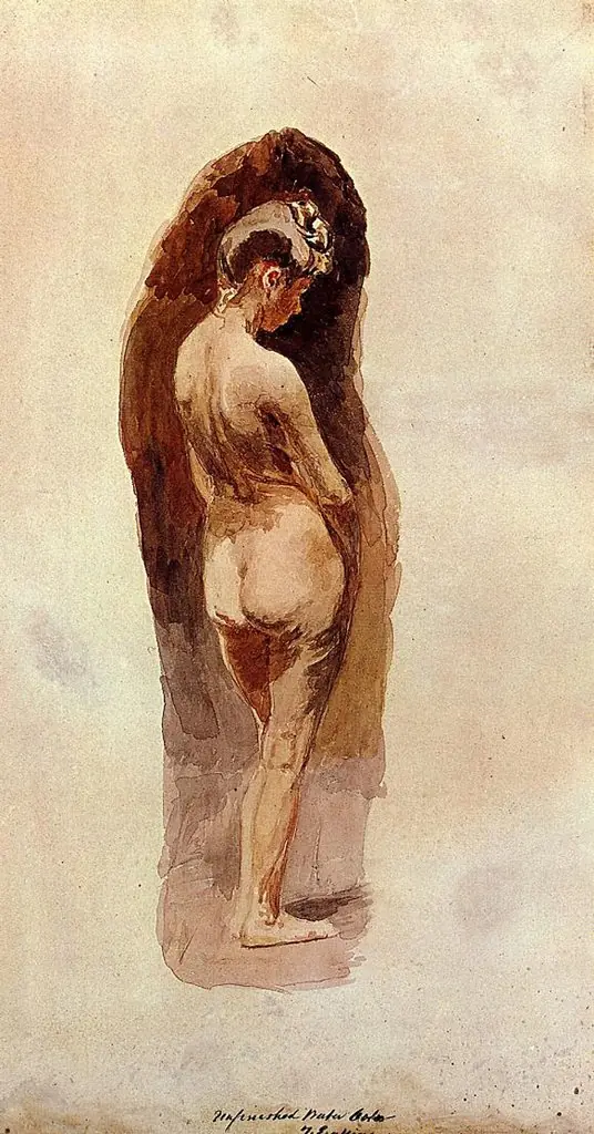 Female Nude, by Thomas Eakins