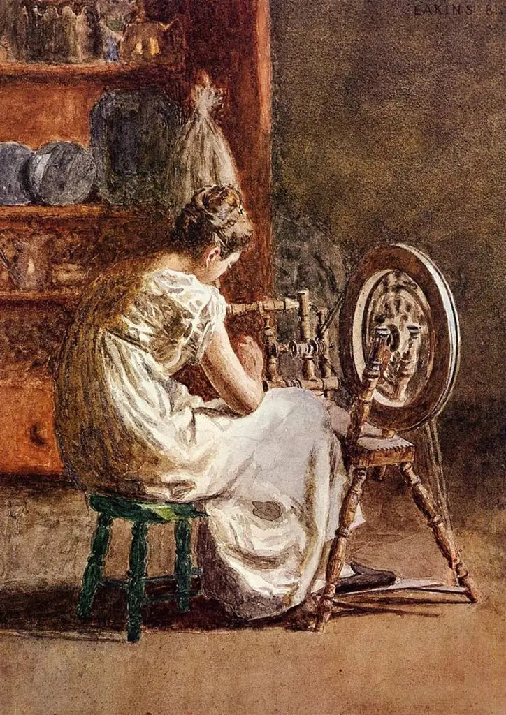 Homespun, by Thomas Eakins