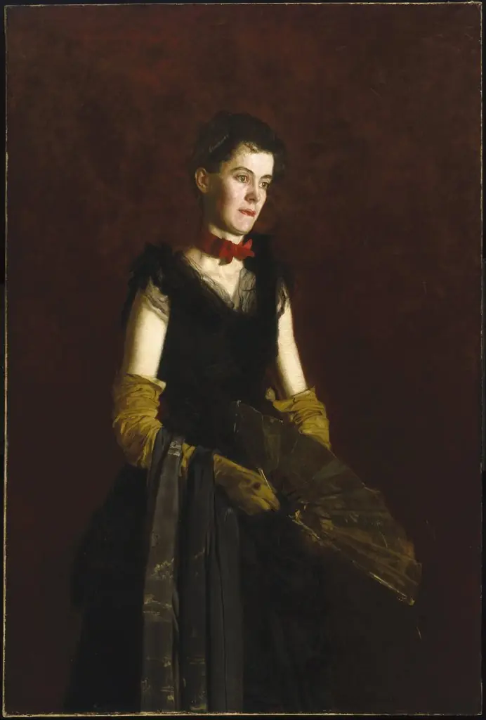 Letitia Wilson Jordan, by Thomas Eakins