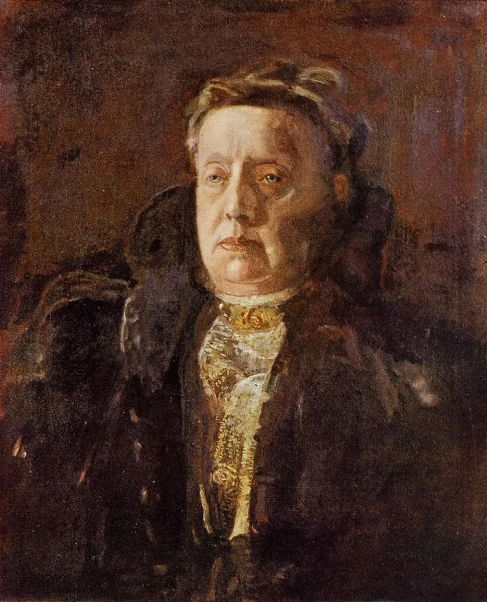 Mrs. Gilbert L. Parker, by Thomas Eakins, oil, 1910