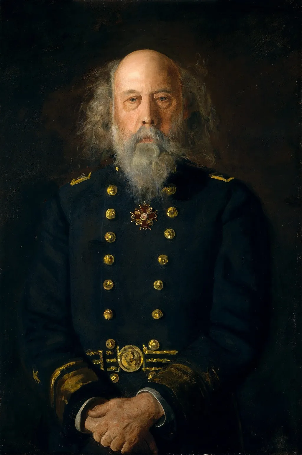 Rear Admiral George W. Melville, by Thomas Eakins, oil, 1905