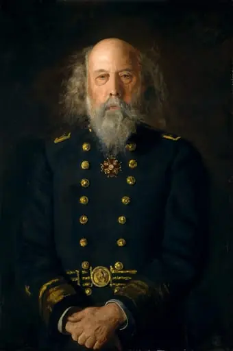 Rear Admiral George W. Melville, by Thomas Eakins