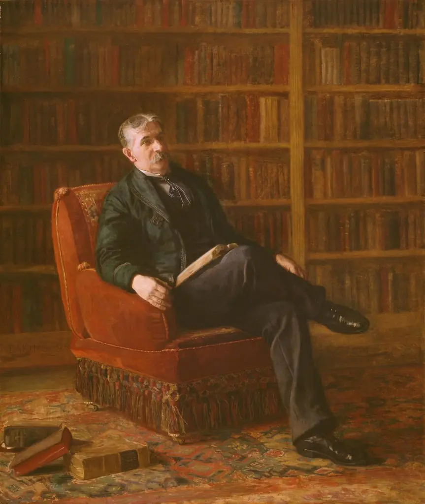 Riter Fitzgerald, by Thomas Eakins