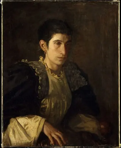 Signora Gomez d'Arza, by Thomas Eakins