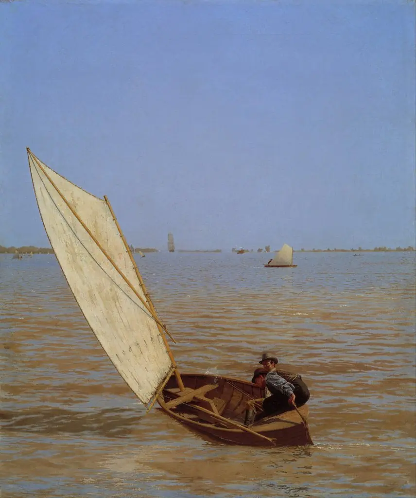 Starting Out After Rail, by Thomas Eakins