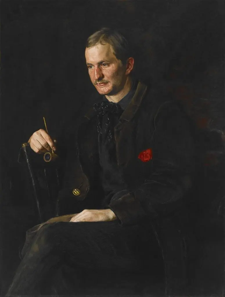 The Art Student (James Wright), by Thomas Eakins