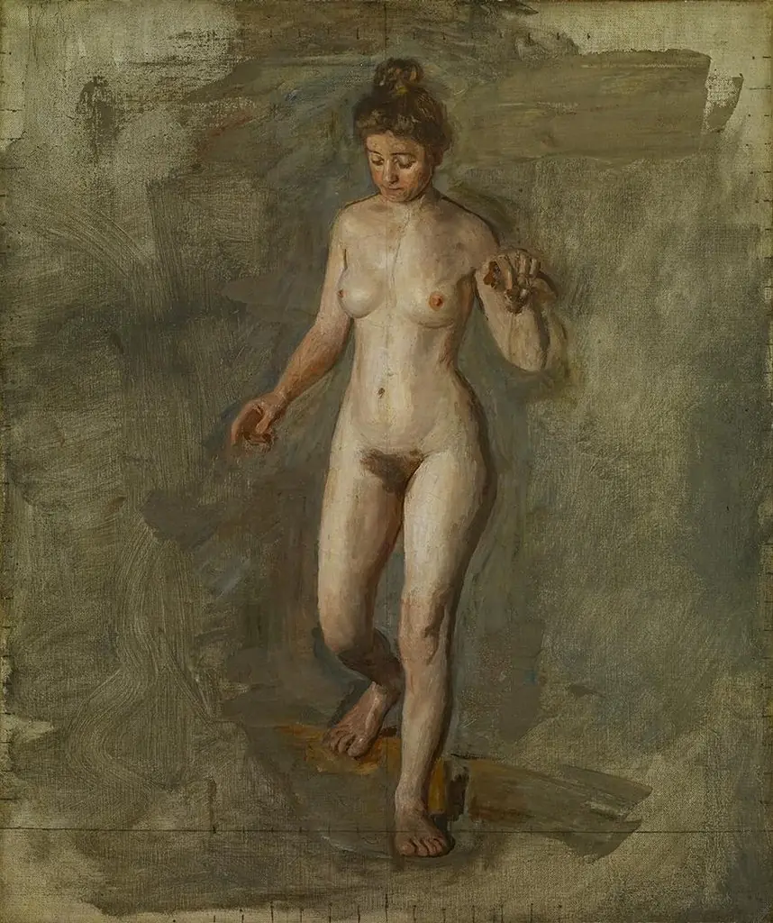 The Model, by Thomas Eakins