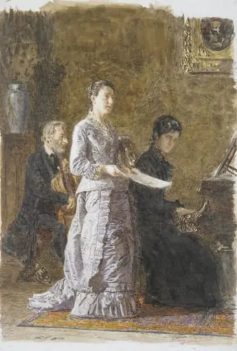 The Pathetic Song, by Thomas Eakins
