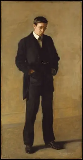 The Thinker: Portrait of Louis N. Kenton, by Thomas Eakins