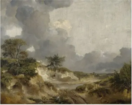 A View in Suffolk, by Thomas Gainsborough