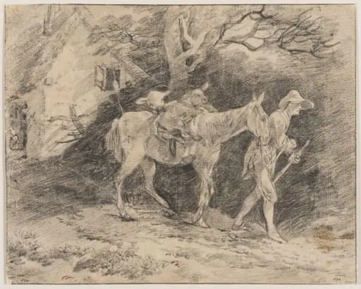 Carrying Lambs, by Thomas Gainsborough