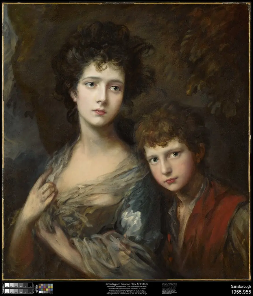 Elizabeth and Thomas Linley, by Thomas Gainsborough