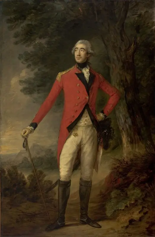 Francis Rawdon, 1st Marquess of Hasting and 2nd Earl of Moira, by Thomas Gainsborough