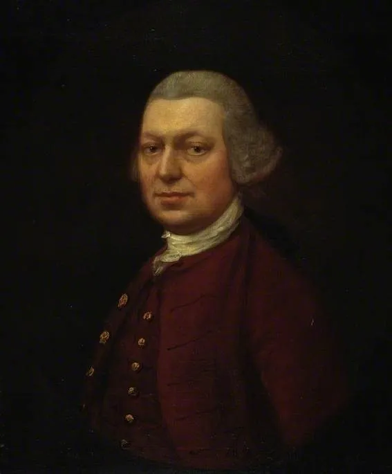 Joshua Kirby, by Thomas Gainsborough, oil, 1764
