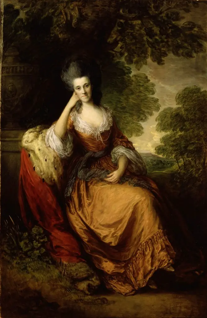Lady Anne Hamilton, by Thomas Gainsborough