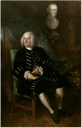 Portrait of James Quin (1693-1766), Actor, by Thomas Gainsborough, oil, 1763