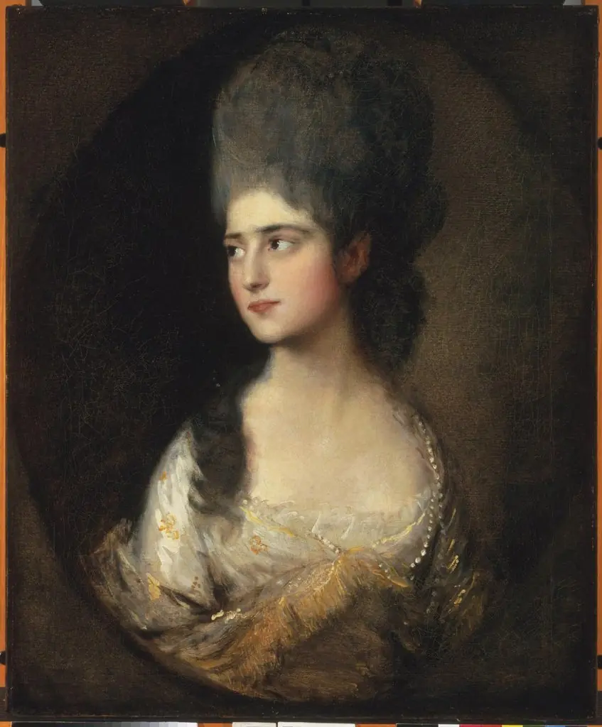 Portrait of Miss Elizabeth Linley [later Mrs. Richard Brinsley Sheridan], by Thomas Gainsborough