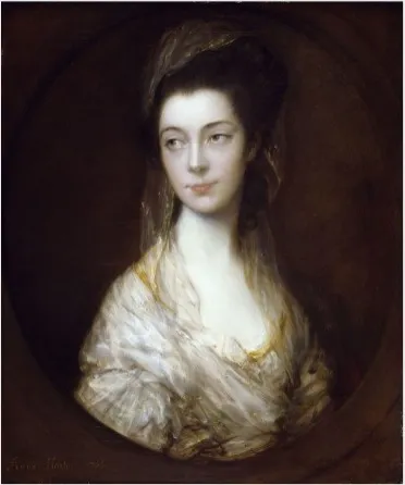 Portrait of Mrs Christopher Horton (1743-1808), later Duchess of Cumberland, by Thomas Gainsborough, oil, 1766