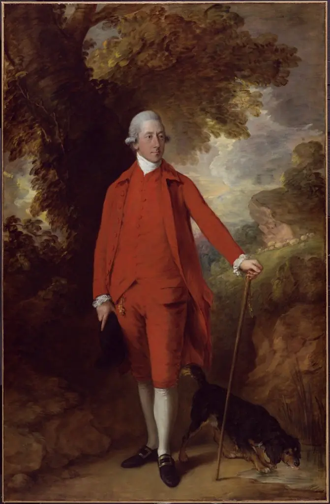 The Honorable Richard Savage Nassau de Zuylestein, M.P., by Thomas Gainsborough
