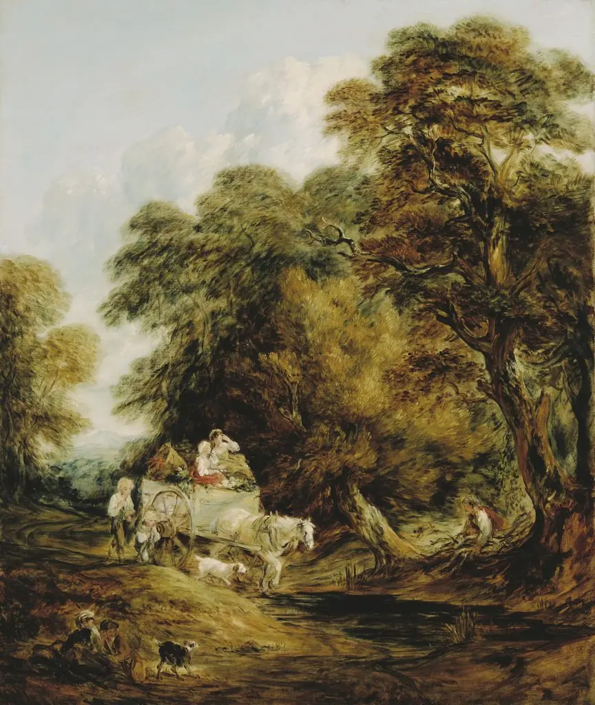 The Market Cart, by Thomas Gainsborough