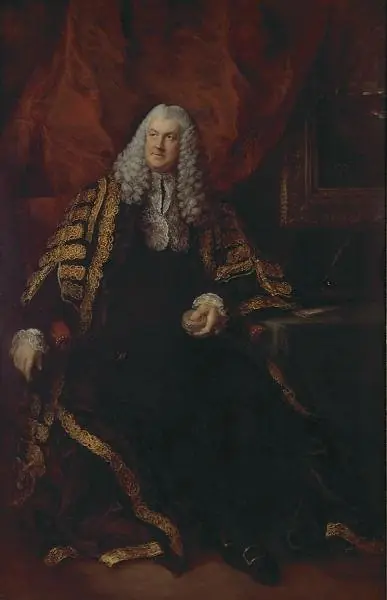 The Rt Hon. Charles Wolfran Cornewall, by Thomas Gainsborough