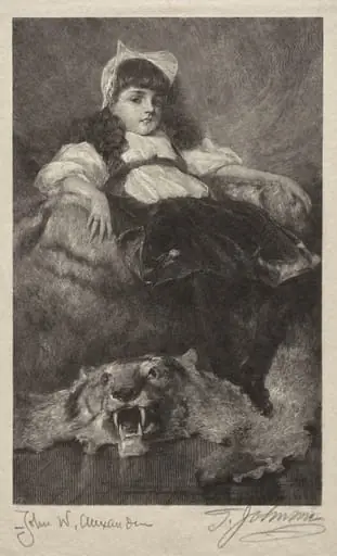 Portrait of a Child, by Thomas George Johnson