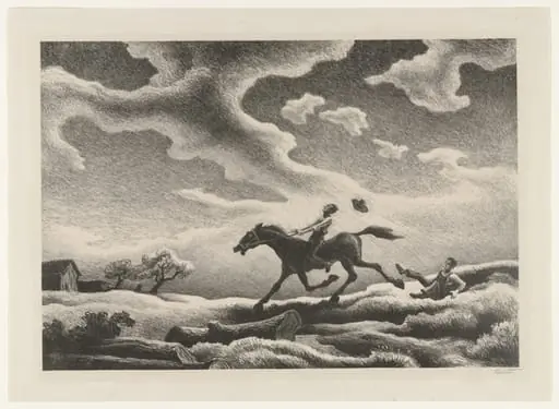 Untitled, by Thomas Hart Benton