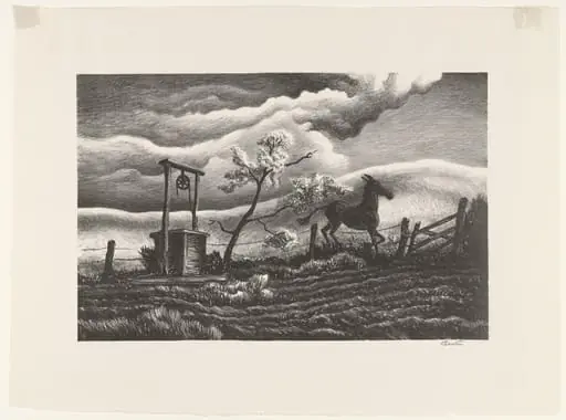 Untitled, by Thomas Hart Benton