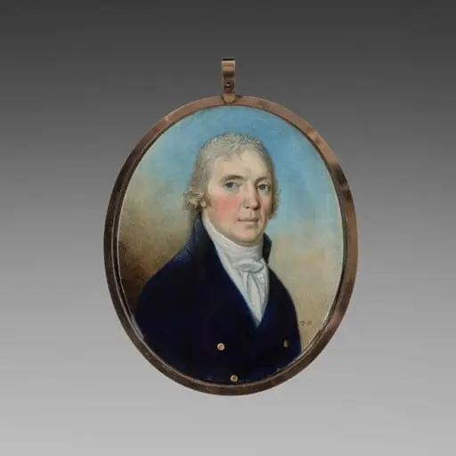 Portrait of a Man, by Thomas Hazlehurst