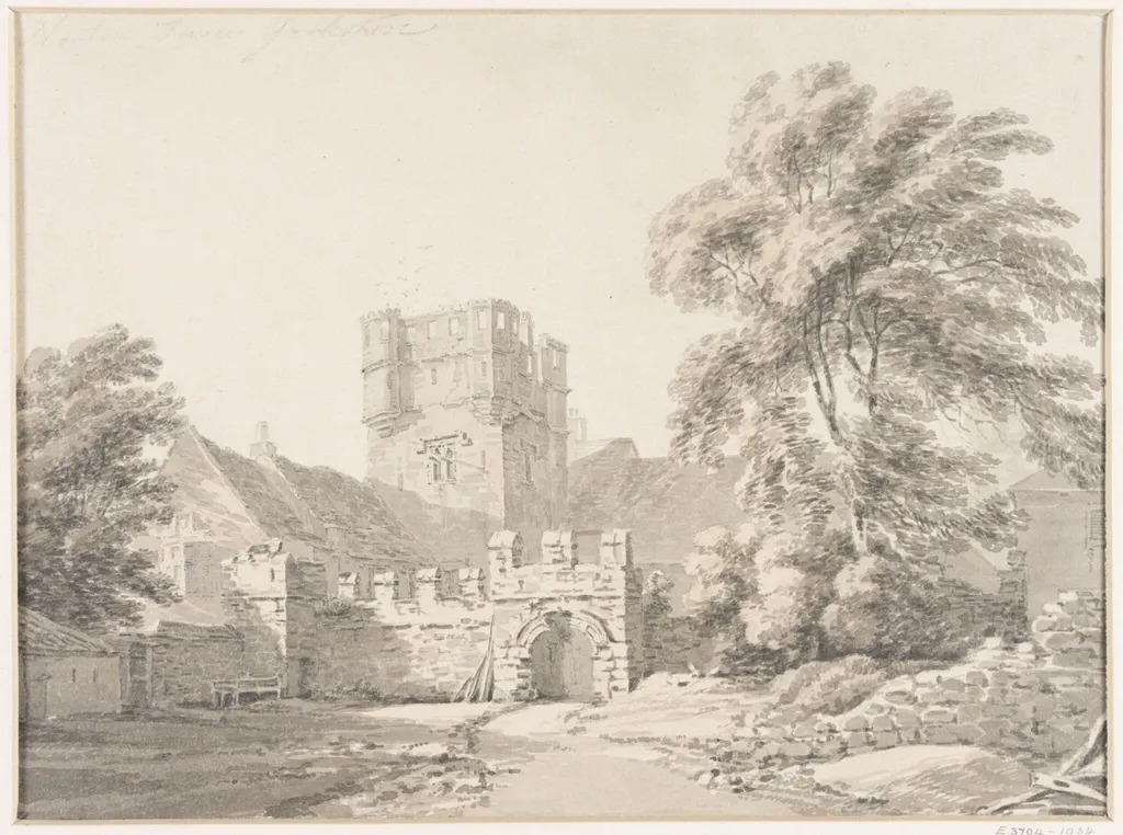 Mortham Tower, near Rokeby, Yorkshire., by Thomas Hearne, 1744