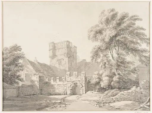 Mortham Tower, near Rokeby, Yorkshire., by Thomas Hearne