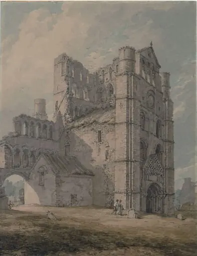 The Monastery, Kelso, by Thomas Hearne