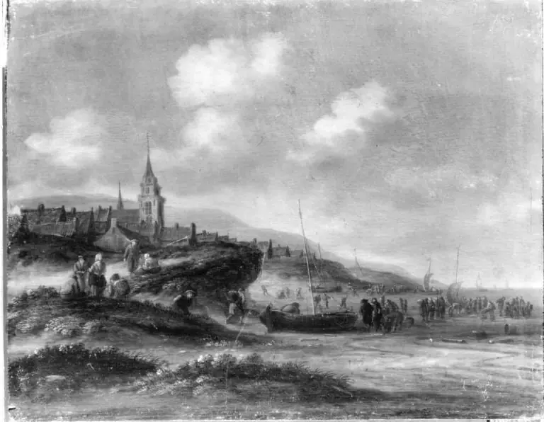 Dorf an der See, by Thomas Heeremans